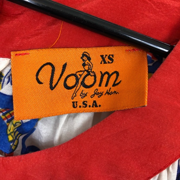 Voom by Joy Han People of the World Silk Dress Sz XS - Picture 9 of 13